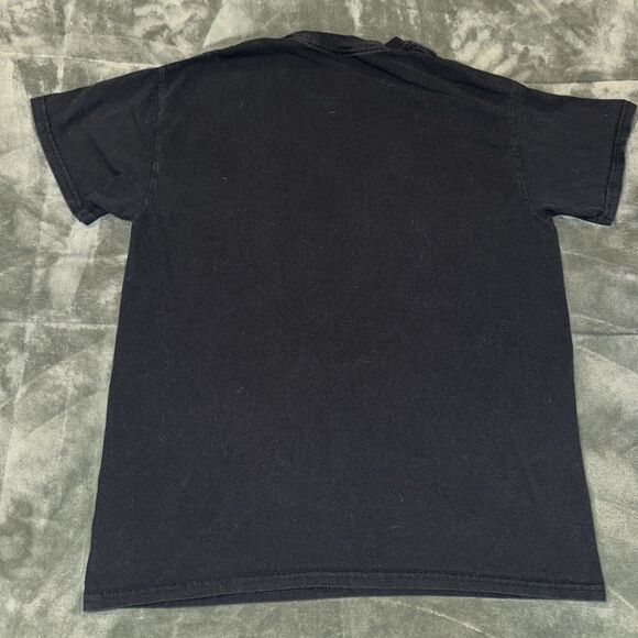 DOM T-Shirt Men's Medium Black 100% Cotton Be Kind To One Another Graphic Print - Picture 3 of 6